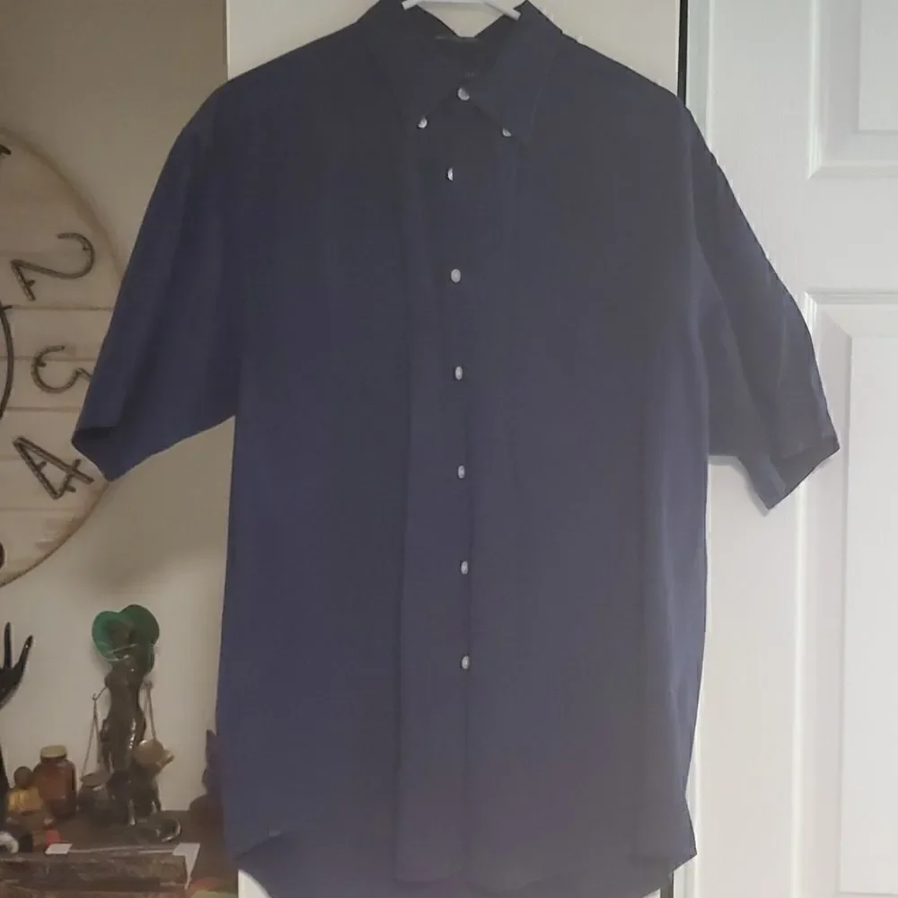 Grant Thomas one pocket men's button down shirt